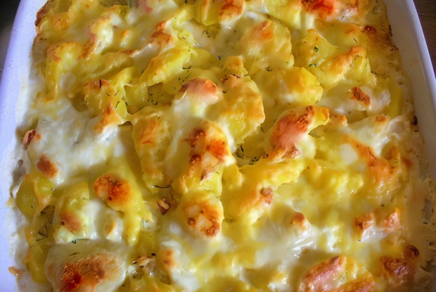 Запеканка рыбная «Золотая Рыбка»