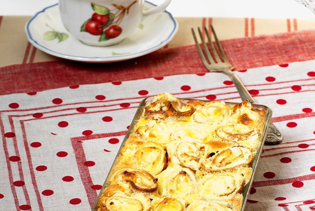 Творожная запеканка с блинчиками