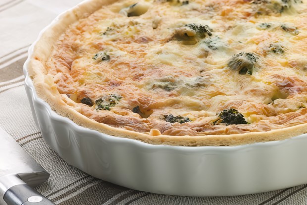 Запеканка с брокколи и цветной капустой