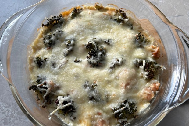 Запеканка с брокколи