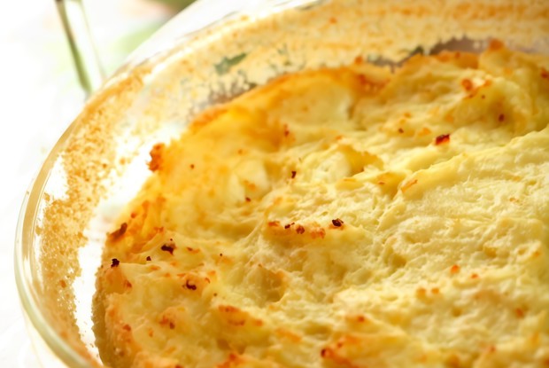 Запеканка с яйцами, тофу и овощами