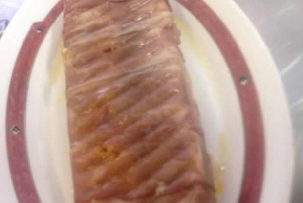 Запеканка с куриным филе, шпинатом, морковью и сыром