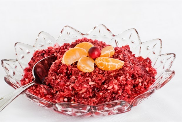 Заправка из бразильских орехов и клюквы