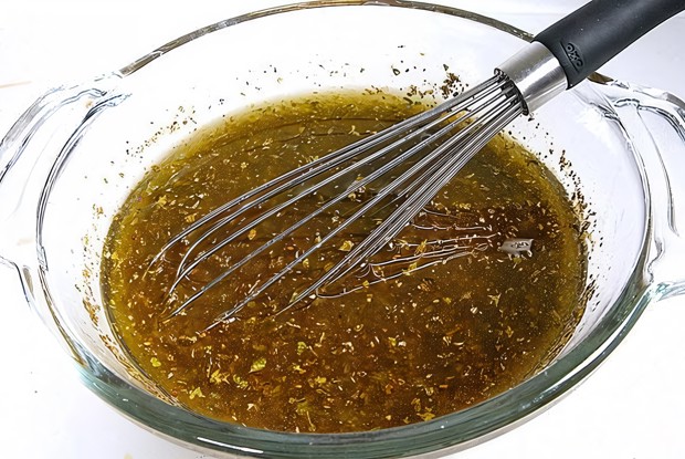 Заправка к овощным салатам