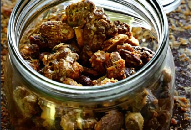 Засахаренные орехи с кайенским перцем