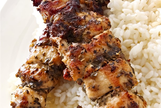 Зате — мясо, жаренное на вертеле