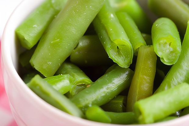 Зеленая фасоль с лимонным соком