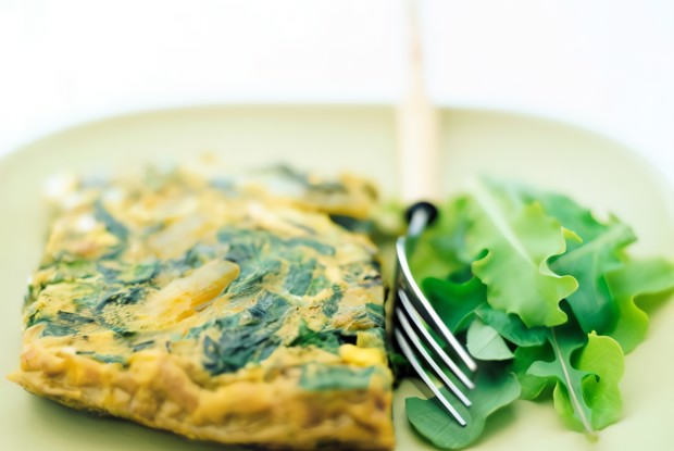 Зеленая фриттата