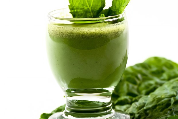 Зеленый фреш с фруктами