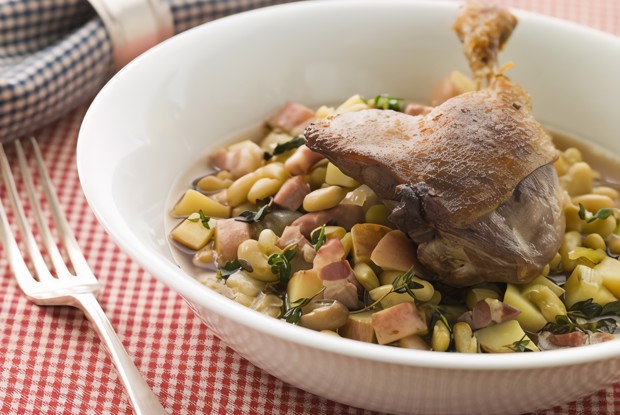 Зеленое овощное рагу по-итальянски