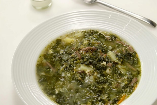 Зеленый борщ Елены Никифоровой