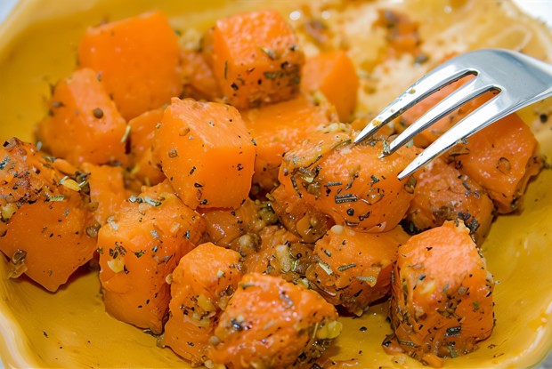 Жареная тыква