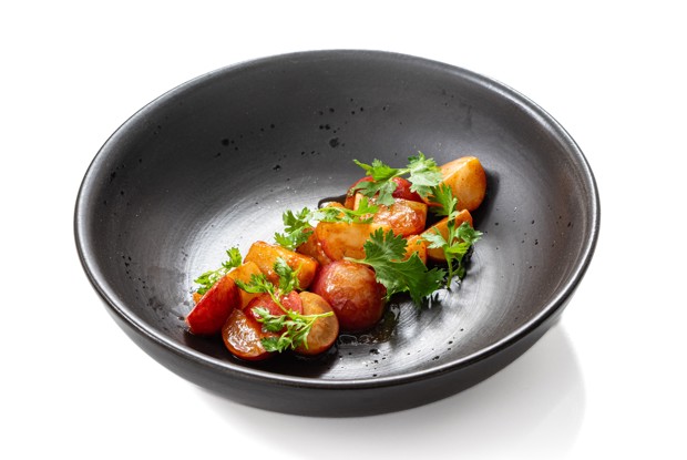 Жареная редиска