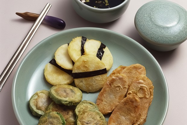 Жареные кабачки с зеленью