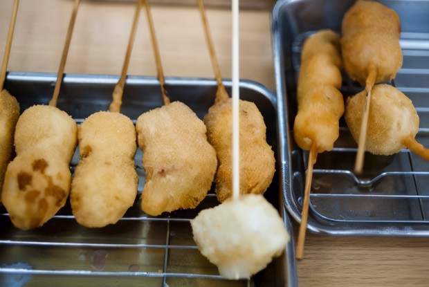 Жареные канапе