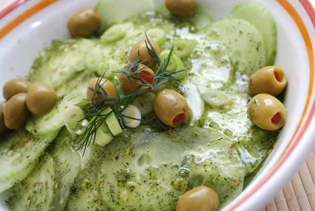 Жареные огурцы