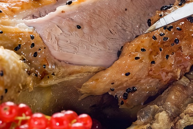 Жареный гусь