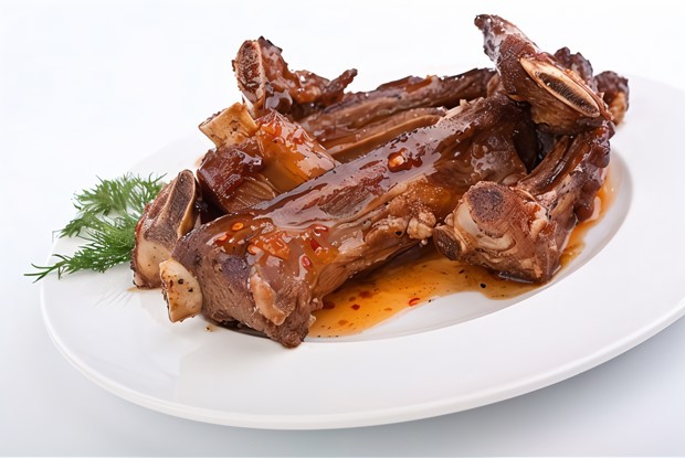 Жареное баранье ребро