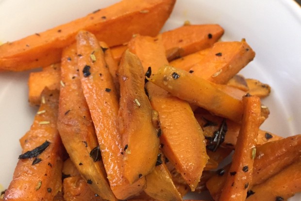 Жареный батат со специями