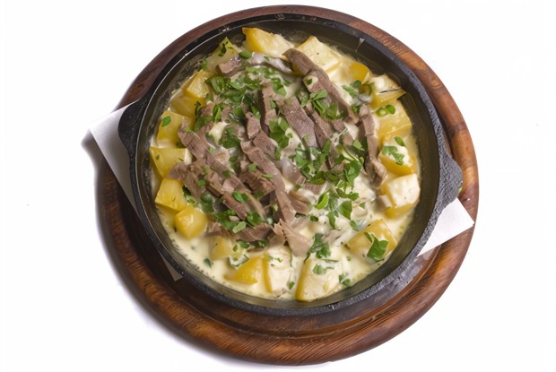 Жаркое из свинины и картофеля