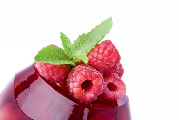 Желе из красных ягод