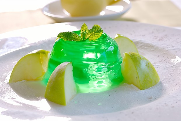 Желе из зеленых яблок