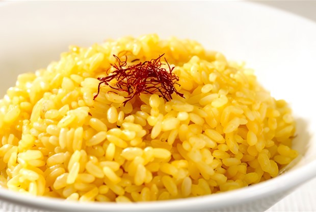 Желтое ризотто