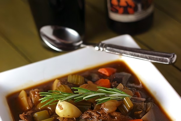 Зимний суп с говядиной