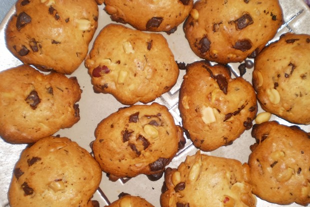 Золотистое ореховое печенье