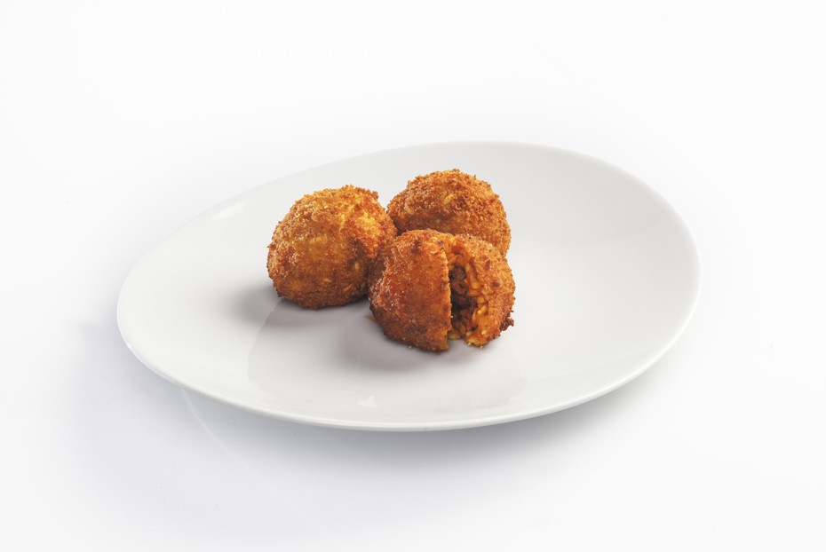 Фото рецепта Рисовые пирожки аранчини