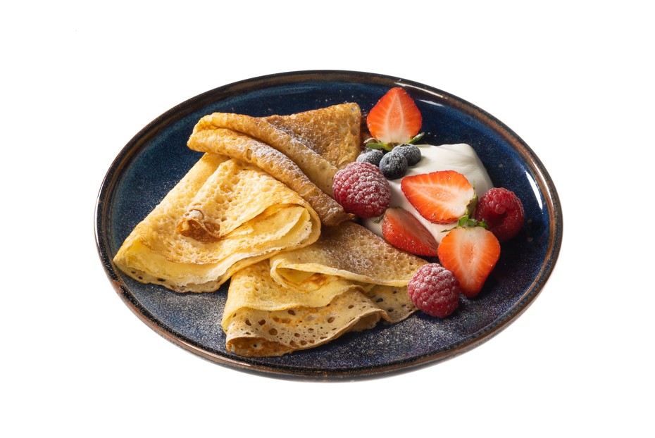 Фото рецепта Блины со сметаной