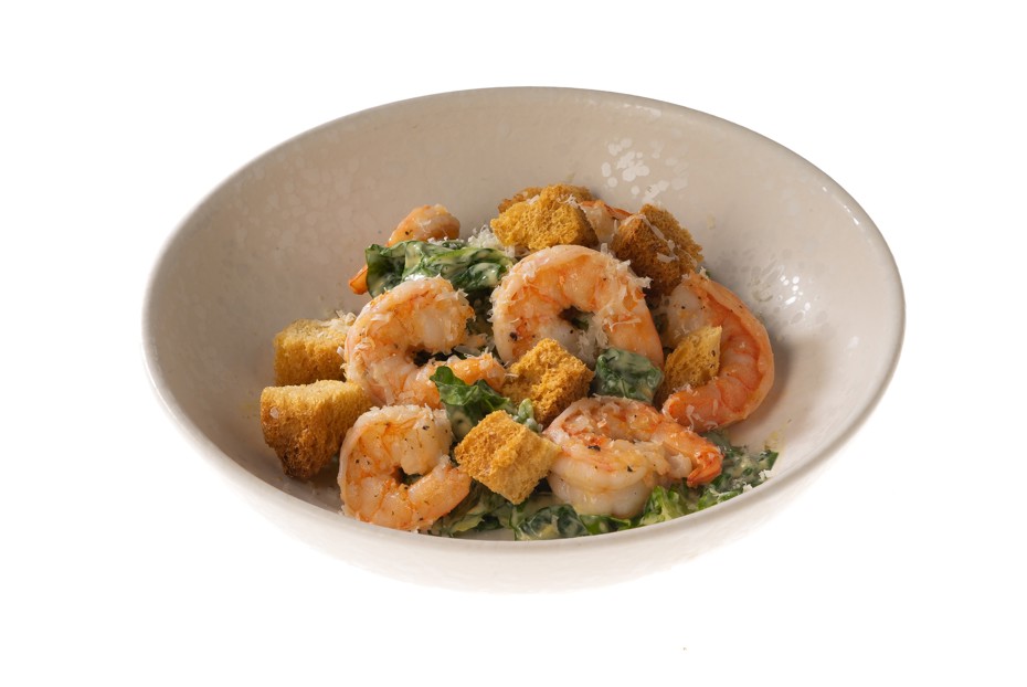 Фото рецепта «Цезарь» с креветками