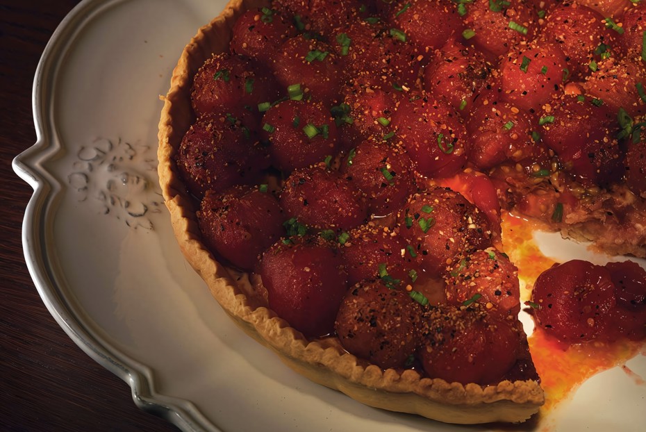 Фото рецепта Черри-томато киш