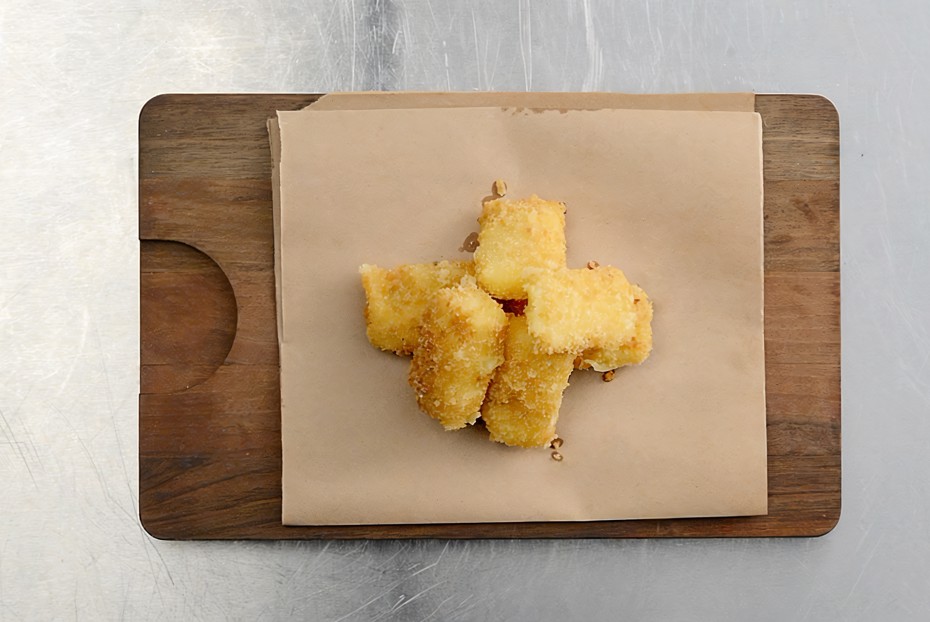 Фото рецепта Чешский жареный сыр