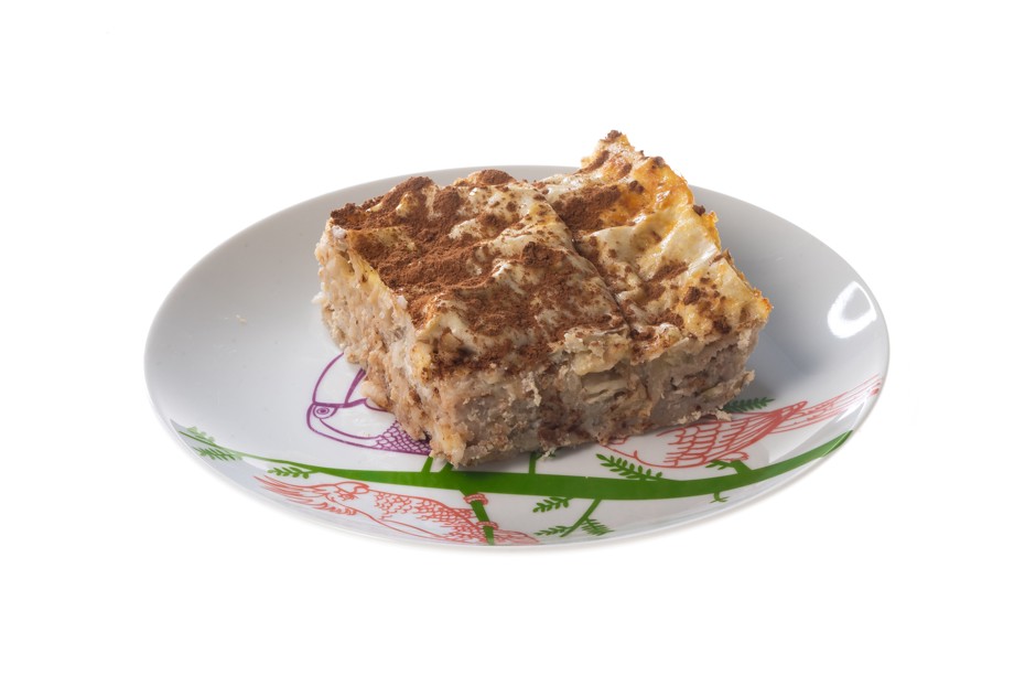 Фото рецепта Чизкейк из лаваша с грушей