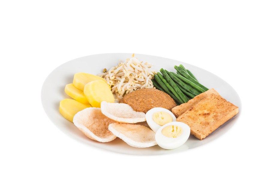 Фото рецепта Индонезийский салат гадо-гадо