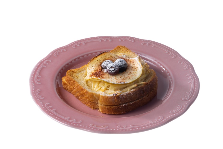 Фото рецепта Горячие бутерброды-шарлотки