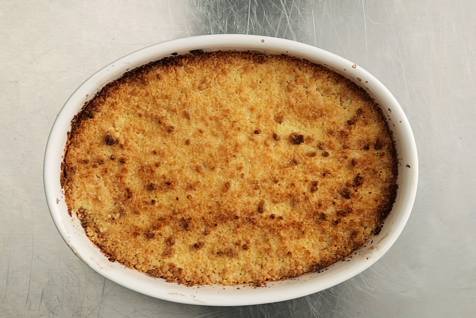 Фото рецепта Яблочный крамбл