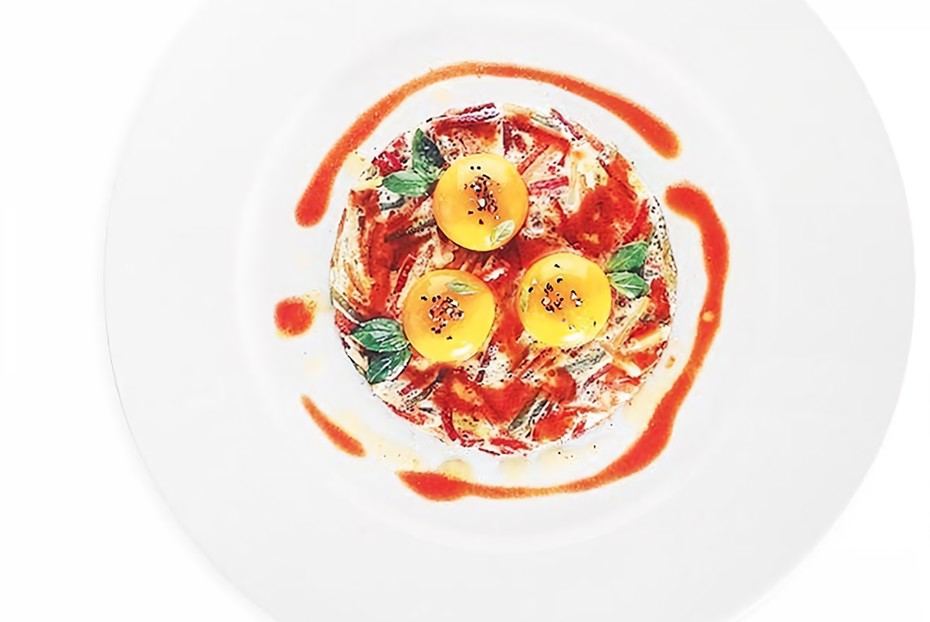 Фото рецепта Яичница по-баскски