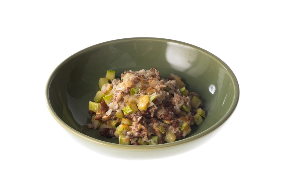 Фото рецепта Кабачки с фаршем