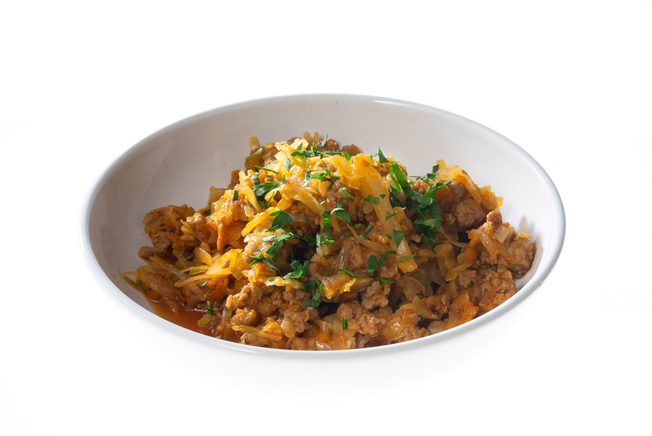 Фото рецепта Капуста с фаршем