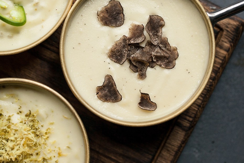 Фото рецепта Картофельное пюре c трюфельным маслом