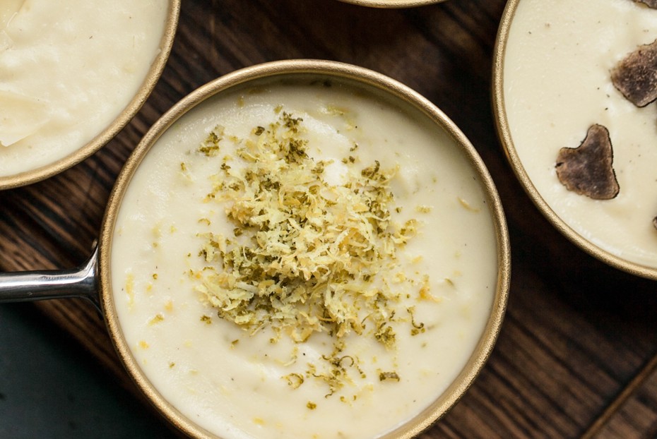 Фото рецепта Картофельное пюре с лимоном и лаймом