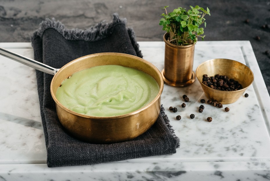 Фото рецепта Картофельное пюре с васаби