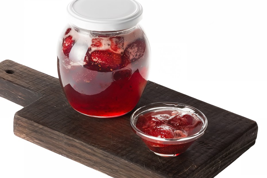 Фото рецепта Клубничное варенье с черным перцем