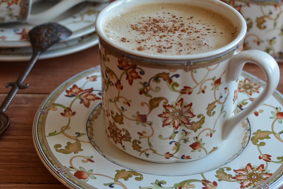 Фото рецепта Кофе с халвой