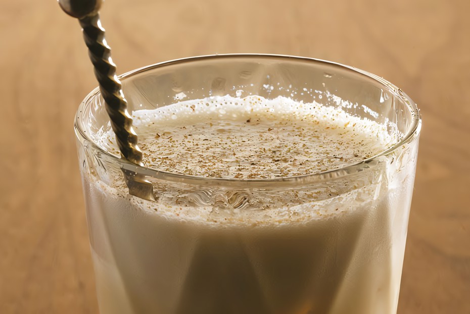 Фото рецепта Коктейль «Эггног» (Eggnog)