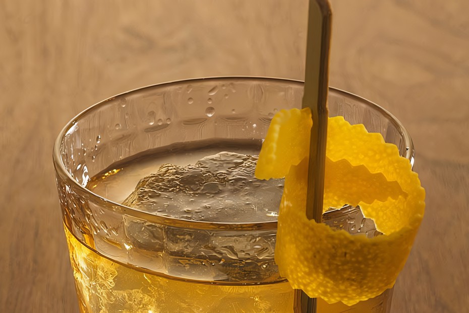 Фото рецепта Коктейль «Олд-фэшенд» (Old Fashioned)