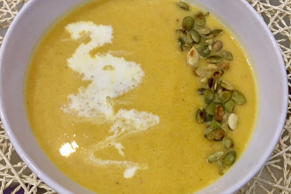 Фото рецепта Крем-суп из тыквы