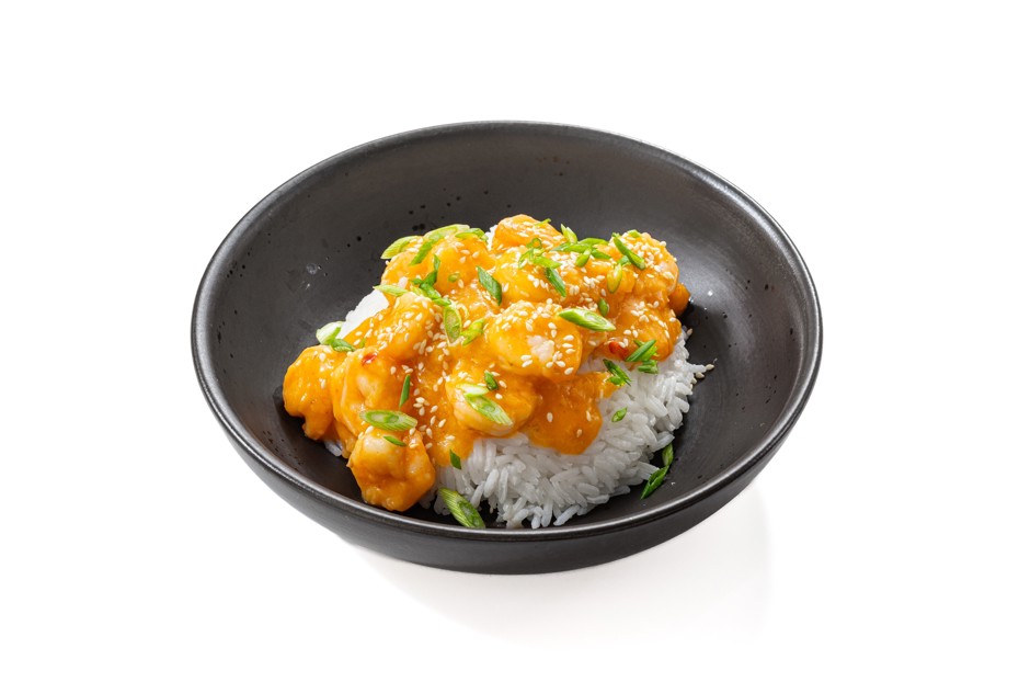 Фото рецепта Креветки в соусе файер-крекер